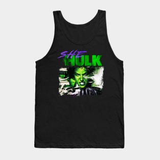 Women Green Stronger Jennifer Tank Top